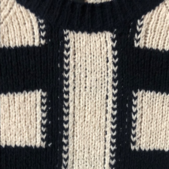 JCrew striped sweater - looser knit - Picture 2 of 6